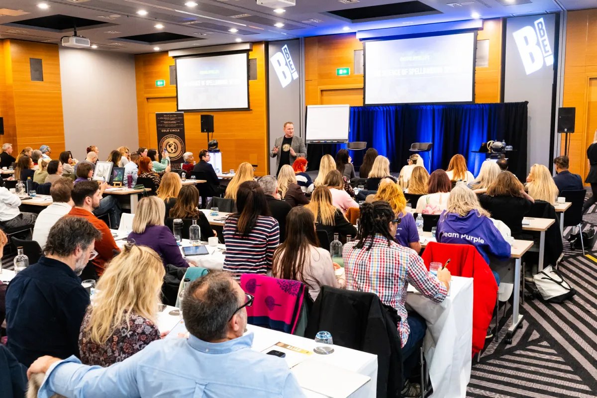 A full room at a BBE training day