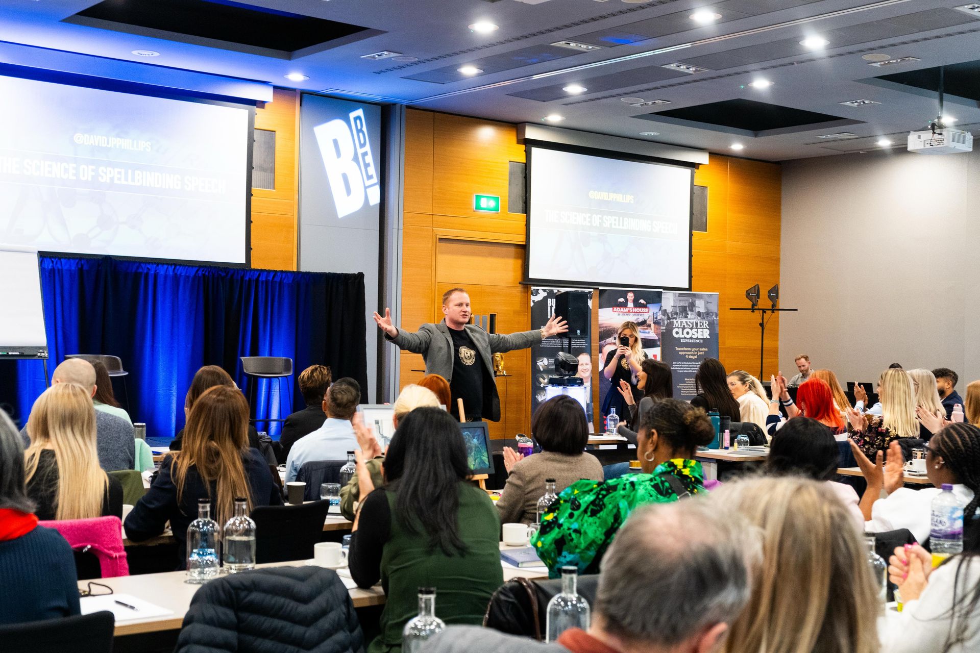A full room at a Big Business Entrepreneurs event